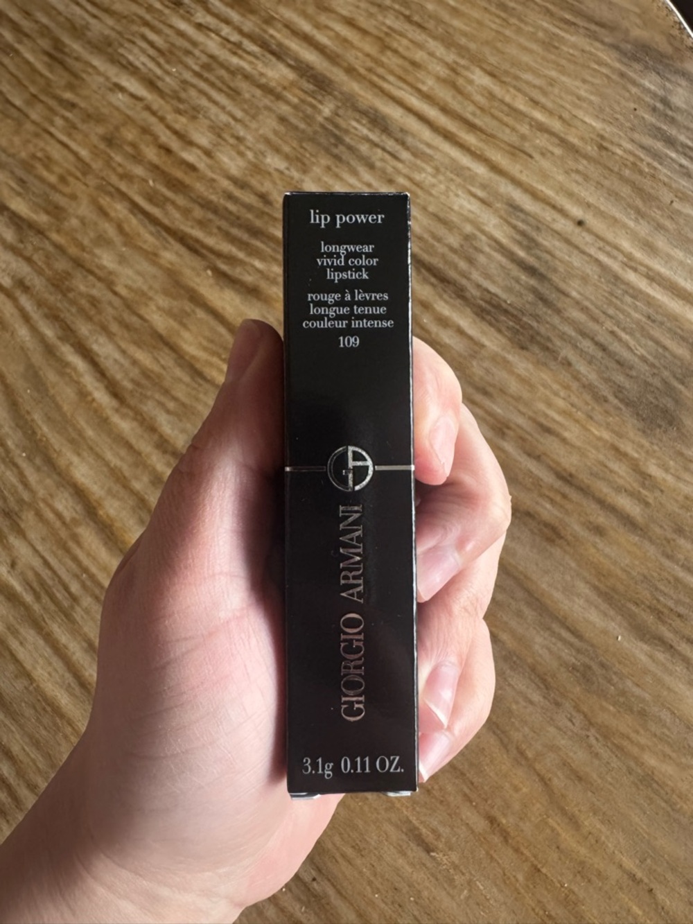 Giorgio Armani Shade Intimate 109 Matte Lip Power Lipstick - Picture 3 of 5